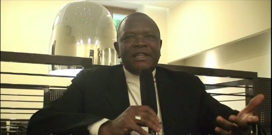 Monseñor Fridolin Ambongo de la República Democrática del Congo