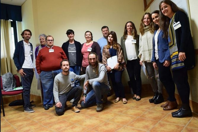 Il team di Manos Unidas in viaggio per Parigi- foto di Manos Unidas