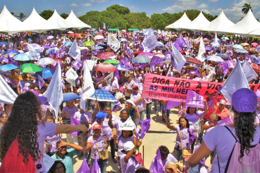 Marcha por la vida de las mujeres y la agroecología