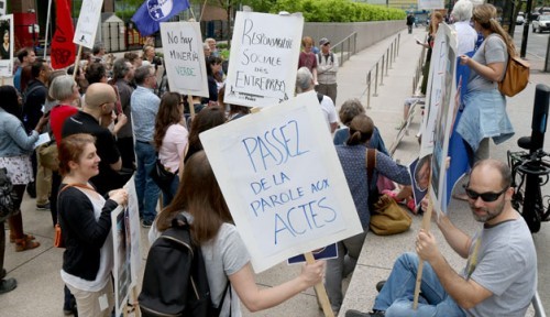 Mois de la justice minière pour le DP