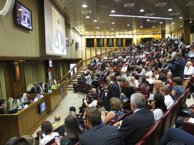 Participantes da conferência HS