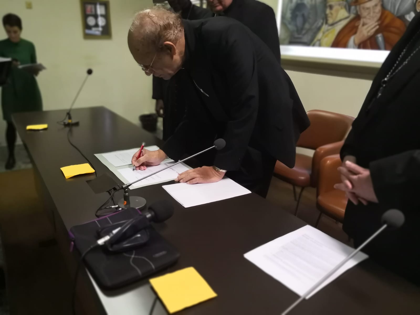 Signature of the statement