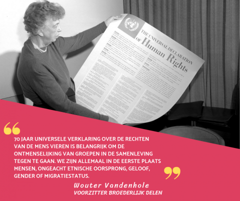 BD 70 jaar mensenrechtenverklaring