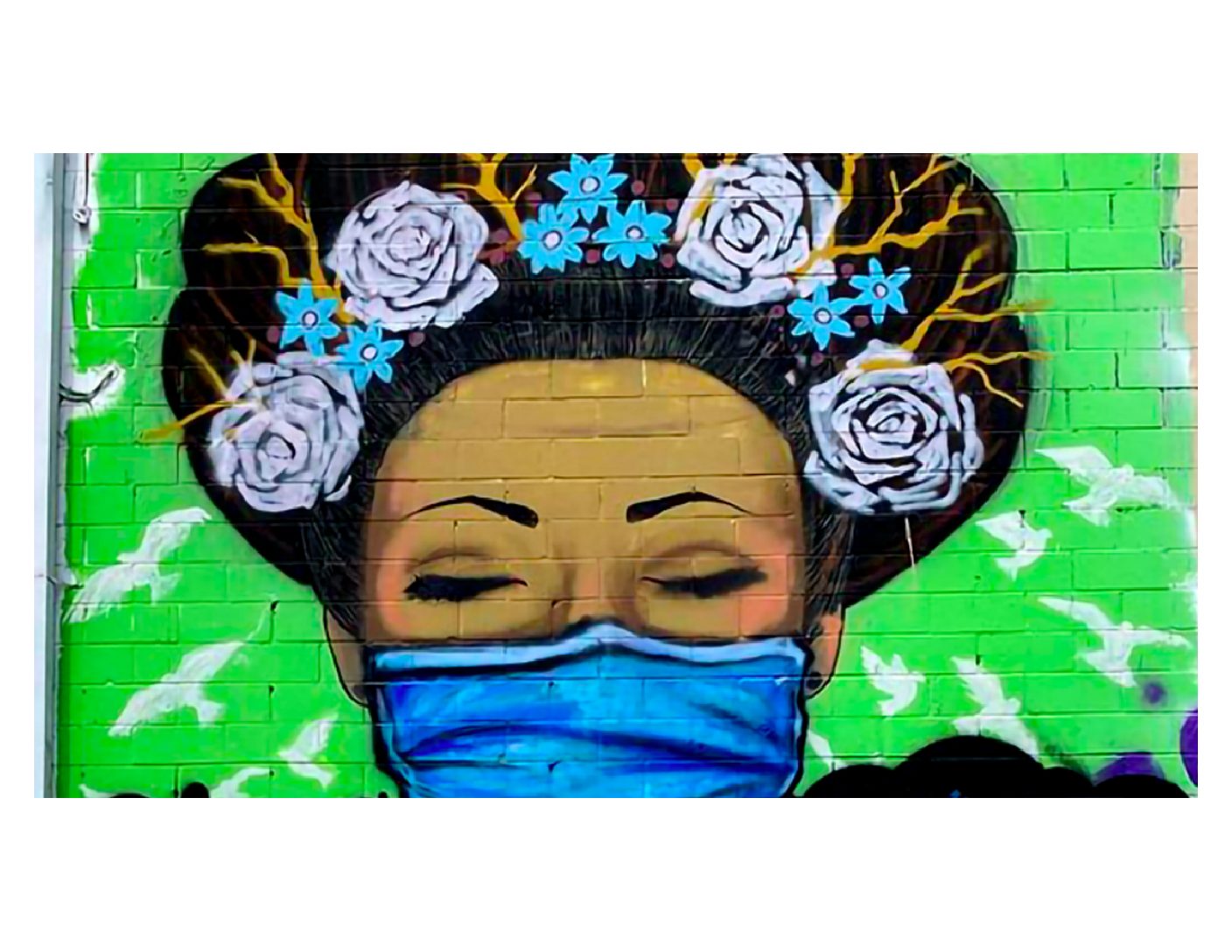 COVID-19アート作品 From COVID-19 to radical transformation of our food systems – CIDSE