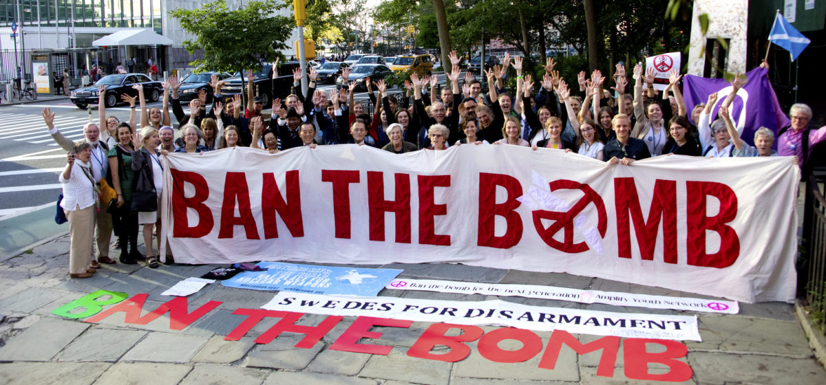 Foto: Clare Conboy / Campanha Internacional para Abolir Armas Nucleares