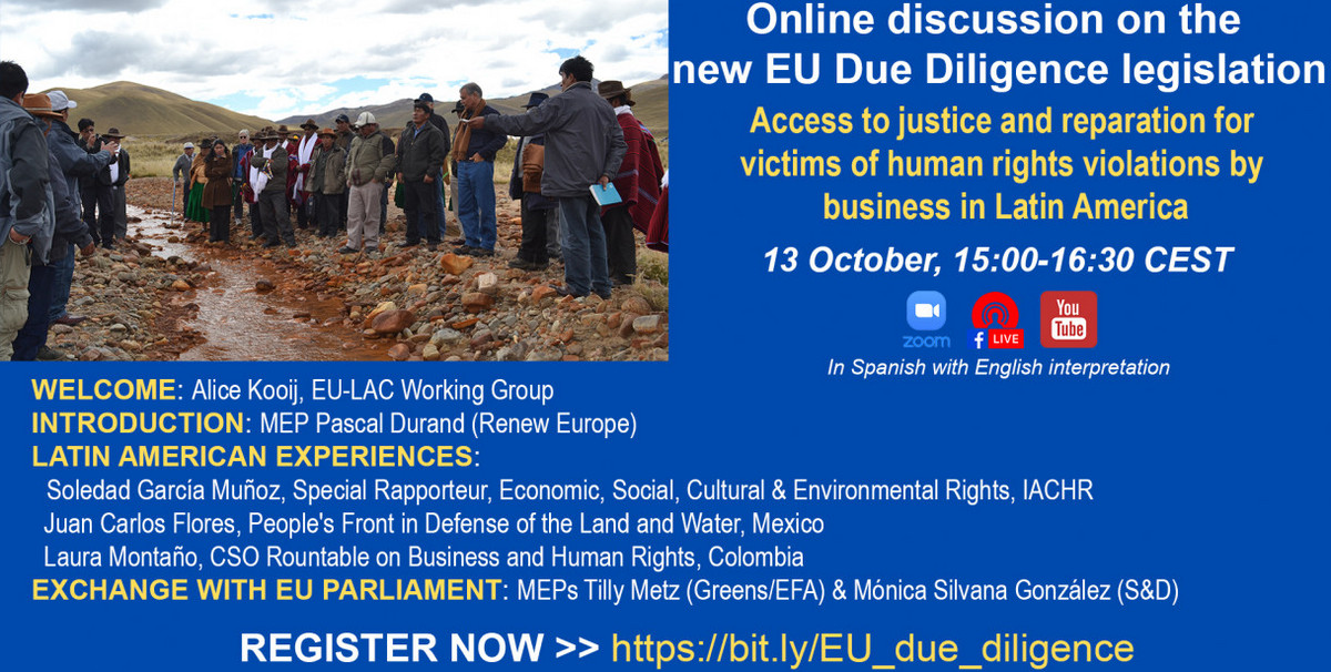 Access to justice and reparation for victims of human rights violations by business in Latin America – CIDSE Access to justice and reparation for victims of human rights violations by business in Latin America – CIDSE